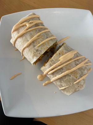 Vegan brekkie burrito at Cafe Capello in Reno