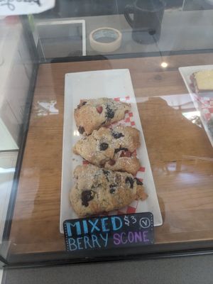 Vegan scones at Cafe Capello in Reno