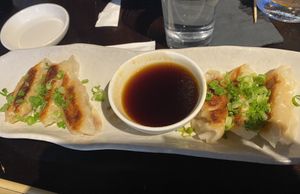 veggie dumplings  at Dragonfly Sushi & Sake Company in Gainesville