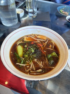 king oyster mushroom ramen  at Dragonfly Sushi & Sake Company in Gainesville