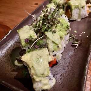 Nigh Veggie Boss role #Veganuary at Dragonfly Sushi & Sake Company in Gainesville