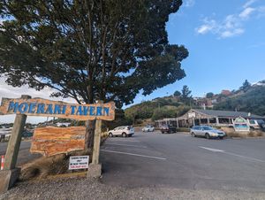 Outside at Moeraki Tavern in Moeraki