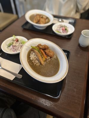 薬膳カレー  at Cafe Ren - Kamigyo in Kyoto