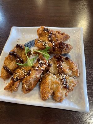 Soy karaage   at Cafe Ren - Kamigyo in Kyoto