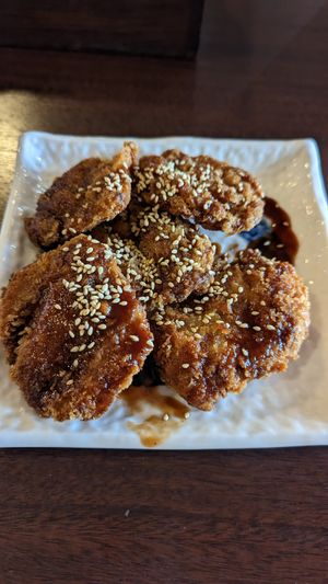 Soy meat Katsu at Cafe Ren - Kamigyo in Kyoto