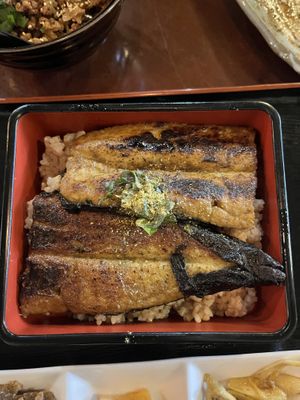 Incredible unagi , the must try item!   at Cafe Ren - Kamigyo in Kyoto