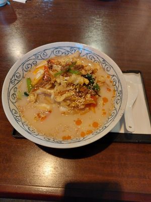 Ramen at Cafe Ren - Kamigyo in Kyoto