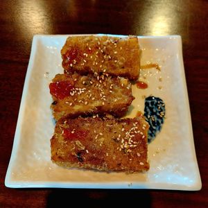 Daikon-Mochi at Cafe Ren - Kamigyo in Kyoto