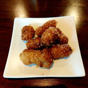 Karaage at Cafe Ren - Kamigyo in Kyoto
