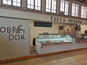 Parada Obrador terra vegana #Veganuary at Terra Vegana  in Girona