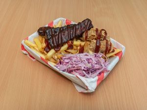 Chickn' N' Ribz Combo at Hank's Dirty in Felixstowe