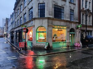 Outside at Banh Mi Keu in London