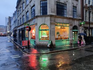 Outside at Banh Mi Keu in London