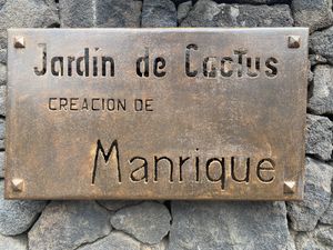   at Cactus Garden in Lanzarote