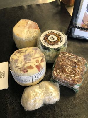 Our stash!   at Virgin Cheese in Clarkdale