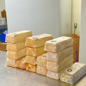 blocks & more blocks  at Virgin Cheese in Clarkdale