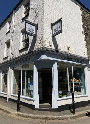 Exterior at Cornish Bakery in Fowey