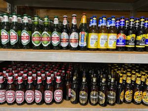 Imported beer 🍺 they have wine 🍷 too all imported  at Staropolska Kuchnia in New Port Richey