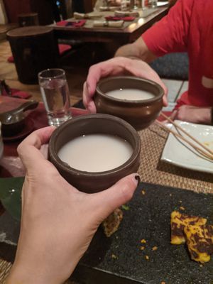 makgeolli at HanGawi in New York City