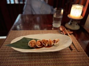 Spicy Baby Dumplings   at HanGawi in New York City