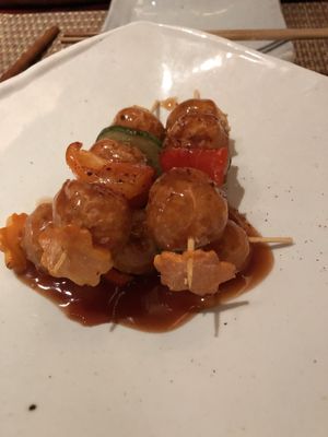 Mini tofu balls gf  at HanGawi in New York City