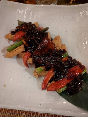 Tofu steak at HanGawi in New York City