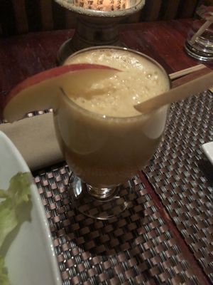 Fresh squeezed apple juice   at HanGawi in New York City