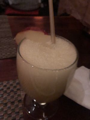 *Fresh squeezed apple juice   at HanGawi in New York City