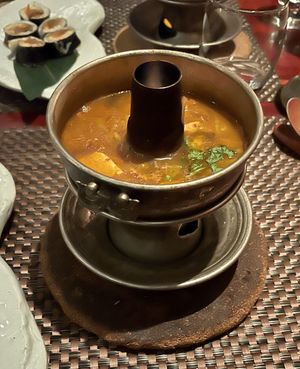 Spicy hot pot #Veganuary at HanGawi in New York City