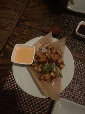 Cauliflower appetizer   at HanGawi in New York City