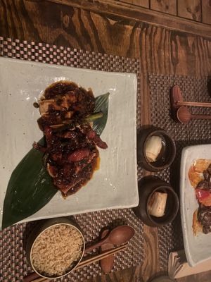Tofu steak   at HanGawi in New York City