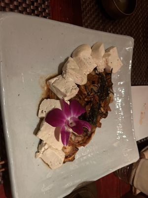 Kimchi with soft tofu  at HanGawi in New York City