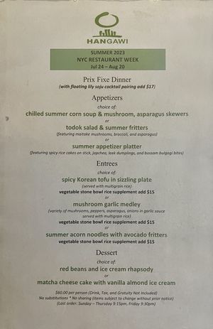   at HanGawi in New York City