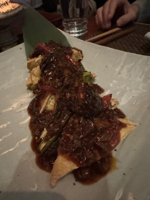 Tofu steak  at HanGawi in New York City