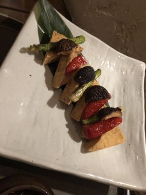 Tofu steak no sauce   at HanGawi in New York City