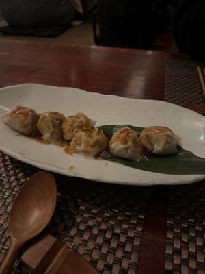 Spicy baby dumplings - also just like any dumplinggs  at HanGawi in New York City