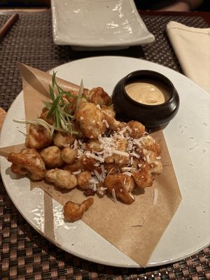 spicy korean cauliflower bites   at HanGawi in New York City