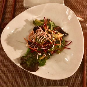 broccoli kimchee salad at HanGawi in New York City