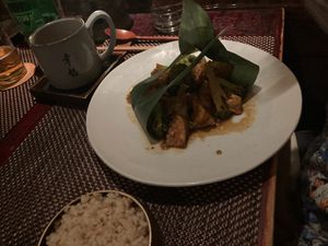 Gluten-free dish at HanGawi in New York City