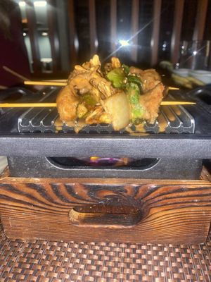 Kochi skewers  at HanGawi in New York City