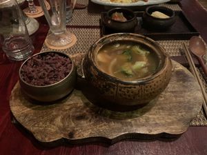 Tofu ginger stew at HanGawi in New York City