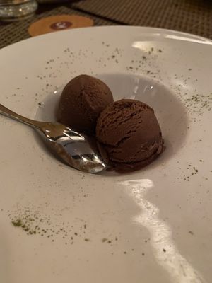 Cocoa dessert at HanGawi in New York City