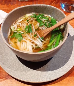 Vegetable Pho at Ginger Grass in Tokyo