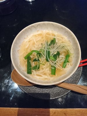 Too plain flavor at Ginger Grass in Tokyo