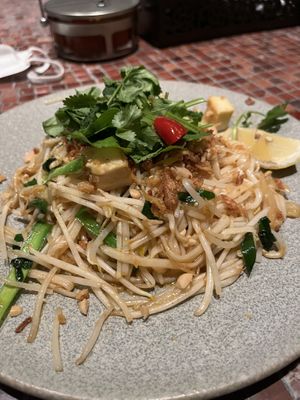 Pad Thai   at Ginger Grass in Tokyo