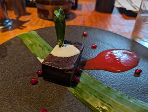 Vegan chocola at Ginger Grass in Tokyo