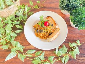 Spaghetti Marinara at EnvAiroH in Daman