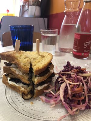Sandwich végane  at Zaza Coffee Shop in Toulouse