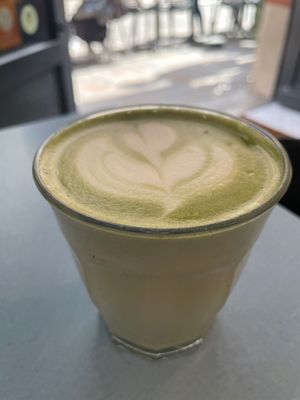 a matcha cup of tea maybe ? at Zaza Coffee Shop in Toulouse