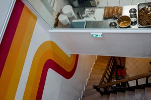 What a view from the stairs ! at Zaza Coffee Shop in Toulouse